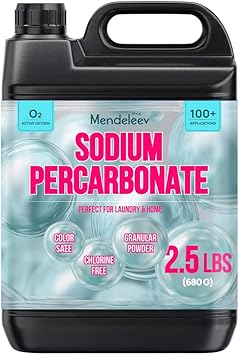 2.5 lb Sodium Percarbonate Granular Powder for Laundry and Household Cleaning Applications