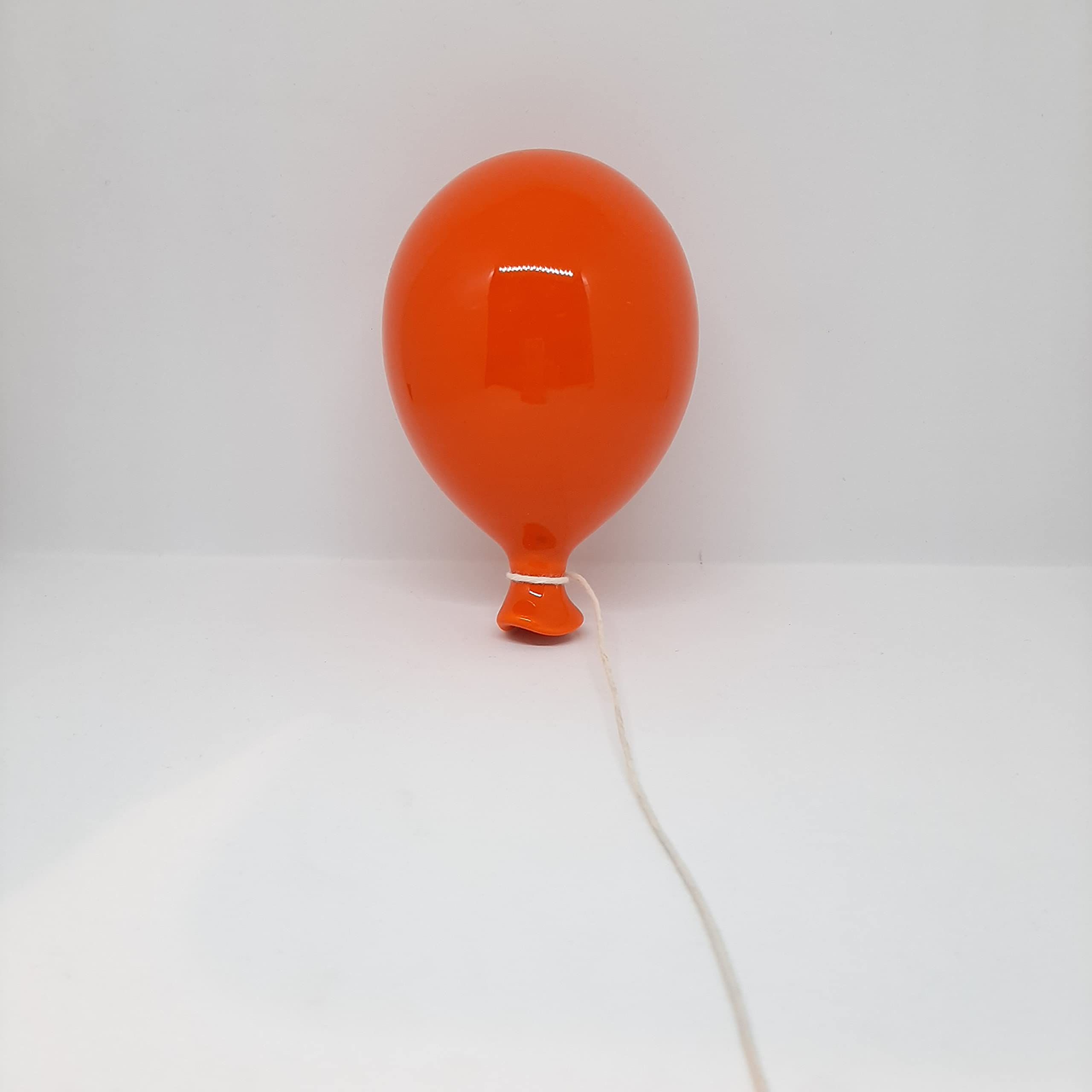 Palloncino in ceramica da appendere al muro, fatto a mano, artigianato, decorazione da parete, ideali per bomboniere