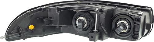 Miniatura 7 de Garage-Pro Conjunto de faros delanteros para Buick LeSabre 2000 y 2005, lado del conductor y del pasajero halógeno con bombilla(s) Luz alta lisa