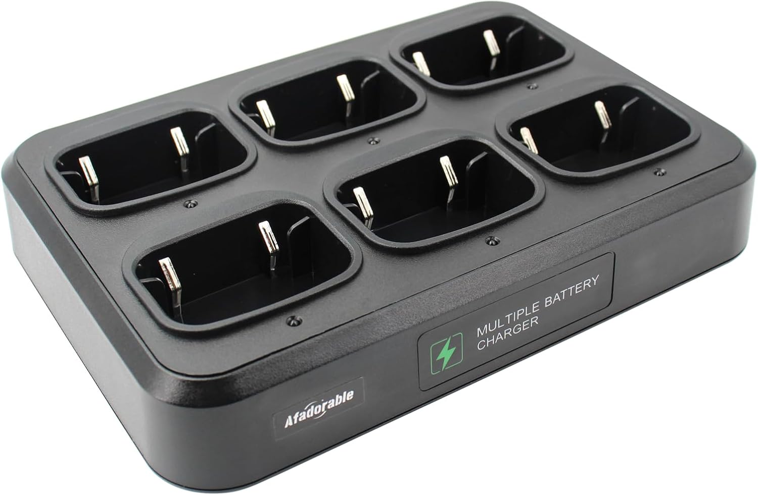 MD390 Six-Way Multi Unit Charger Fit for TYT MD-390 MD-UV390 RT47 RT50 RT8 RT81 RT82 RT83 RT87 Two Way Radio