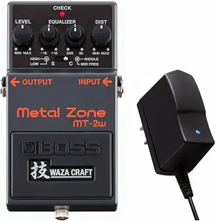 BOSS/MT-2W Metal Zone［純正ACアダプター同時購入セット］技 WAZA CRAFT MADE IN JAPAN 日本製 MT2W