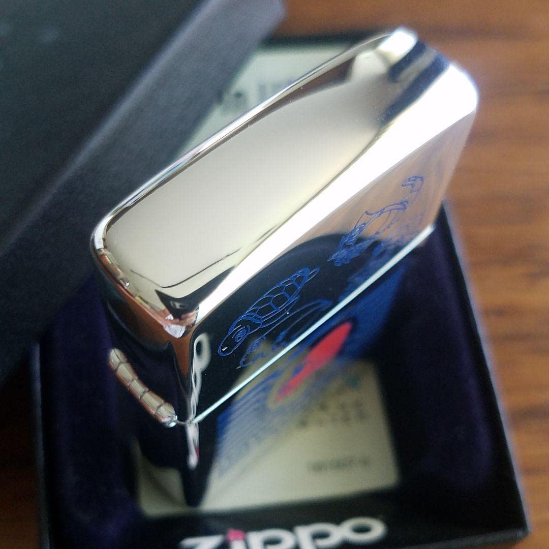 午前12時前のご注文は当日発送 海物語 ジュゴン⑦ zippo ライター 銀