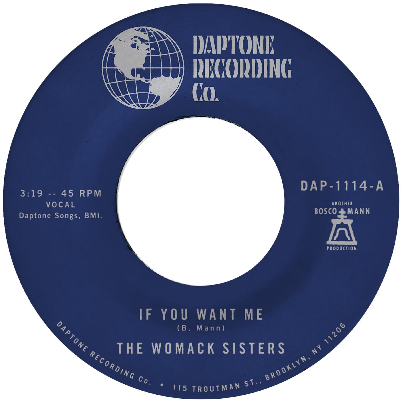 If You Want Me/I Just Don't Want You (To Say Goodbye) [7" VINYL]