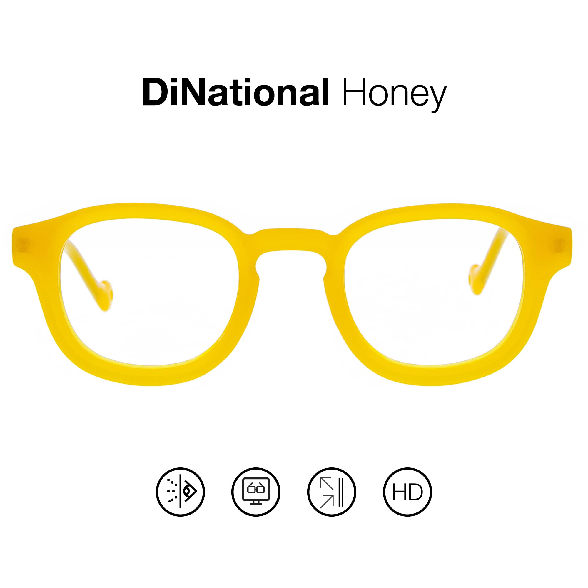 DIDINSKY READING GLASSES Blue Light Blocking Unisex Readers. Acetate Frames, Flexible Temples and Anti-reflective Lenses - Image 4