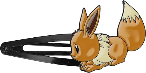 Miniatura 2 de Bioworld Pokemon Pikachu Eevee - Pinza para el cabello (5 unidades), Multi colorido