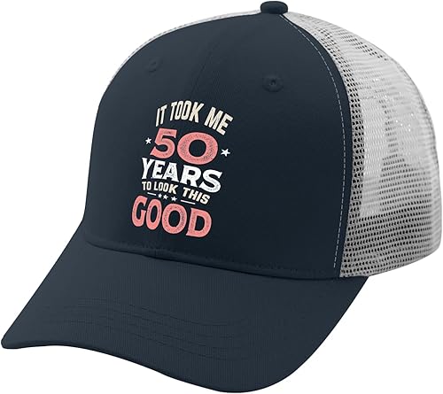 Miniatura 2 de devor Sombrero de papá con texto en inglés It Took Me 50 Years to Look This Good Dad, gorro divertido para mujer