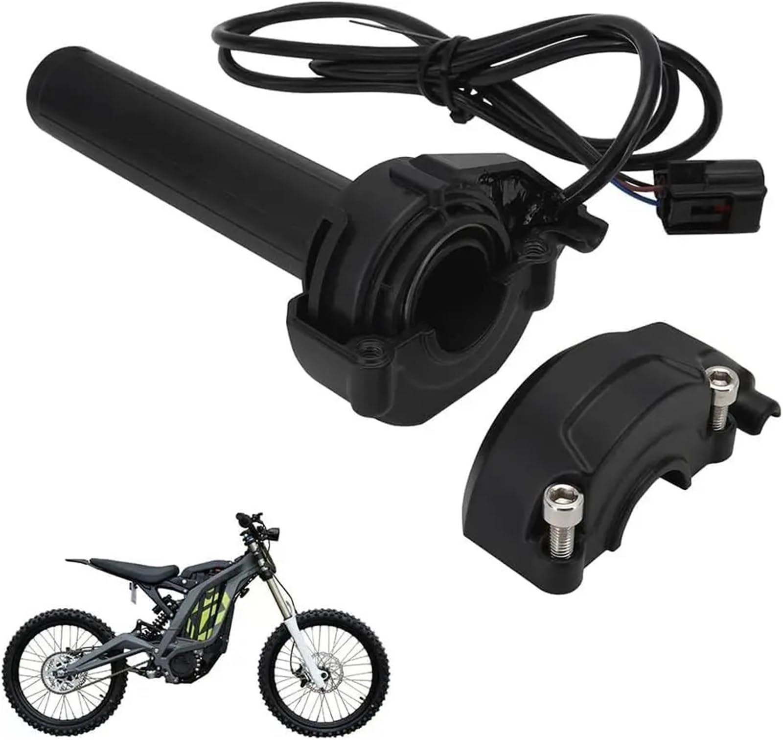 Uchwyty rowerowe 22 mm uchwyt przepustnicy motocyklowej z przyspiesznikiem, pasujący do motocykla Sur Ron Light Bee SX Dirt Bike