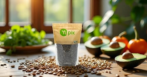 Miniatura 5 de Yupik Semillas de calabaza europeas crudas orgánicas, 2.2 libras, sin OMG, veganas, sin gluten