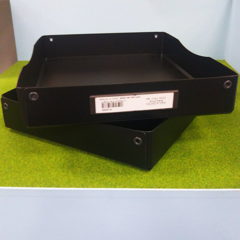 Amazon | リヒトラブ デスクトレー A4 黒 A5090 | ドキュメント