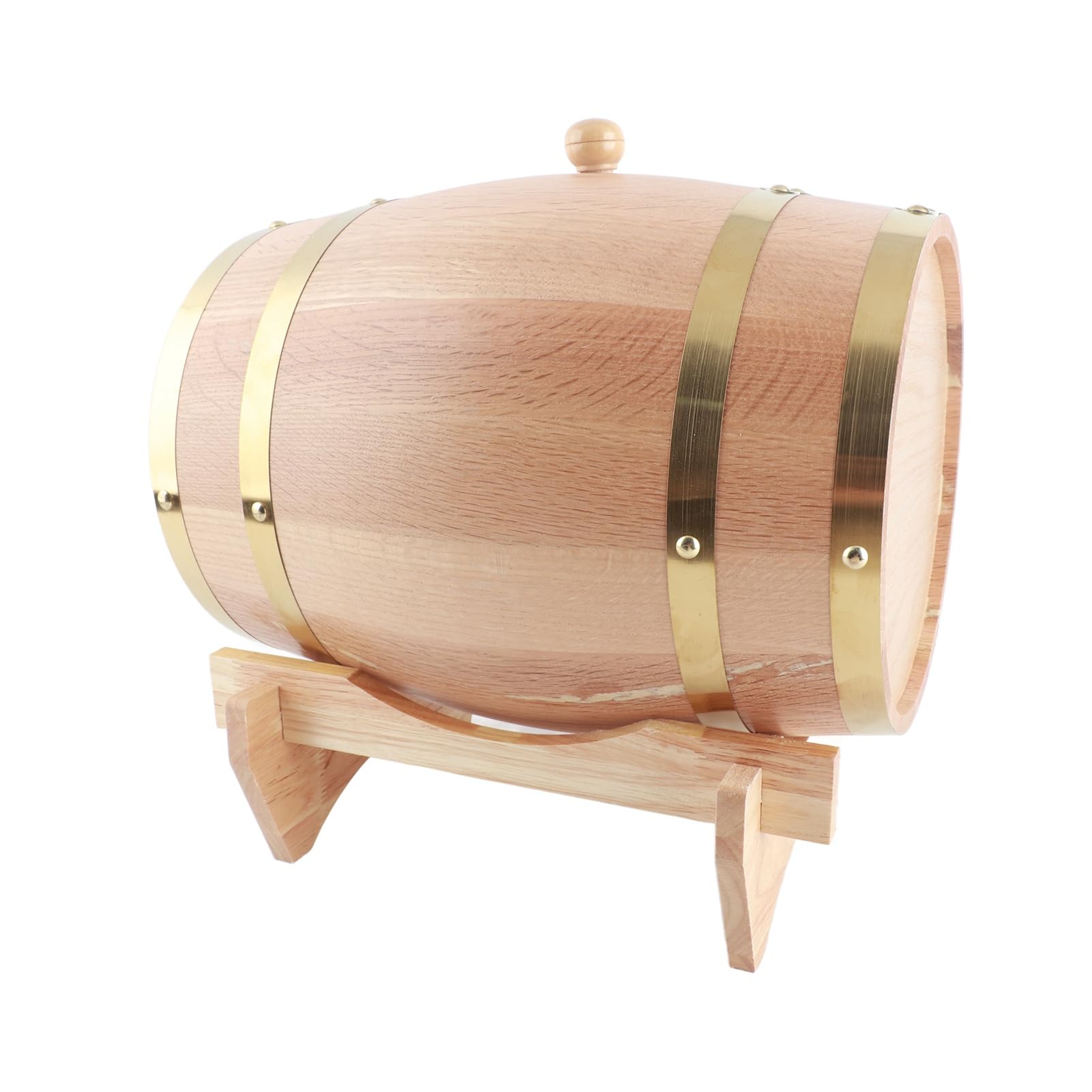 Generic Dispenser per Botte di Vino in Legno Rustico per Tequila, Rum e Whisky, Migliora il Gusto nel Tempo, Ottimo per Cene e Feste