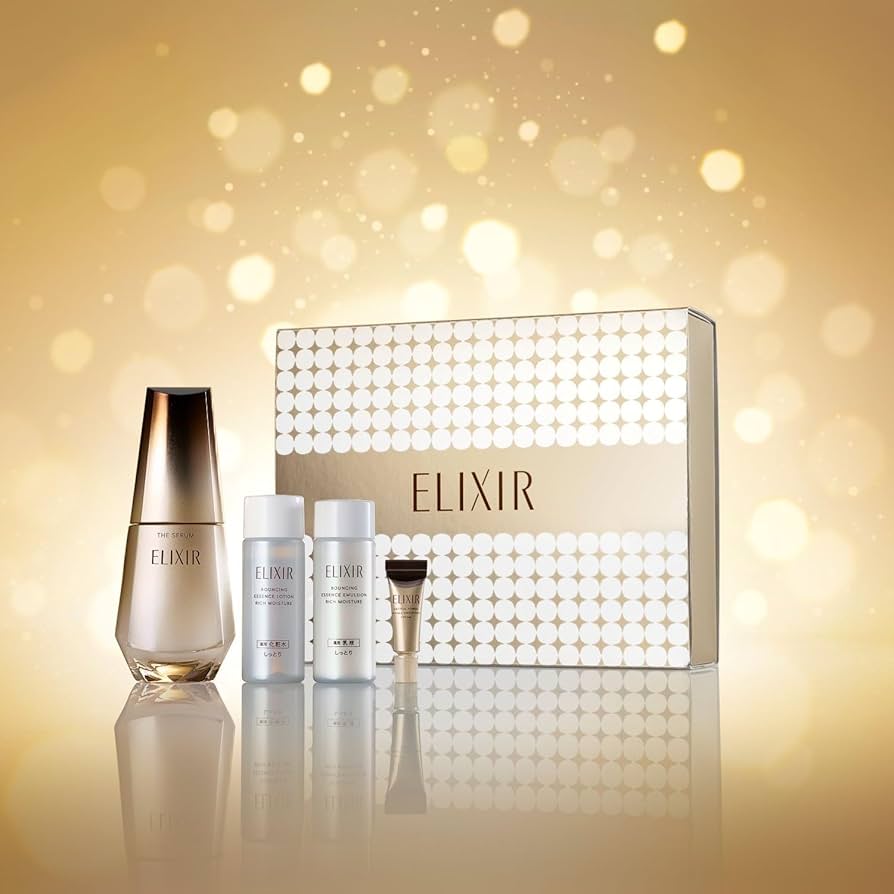 Amazon.co.jp: ELIXIR エリクシール 限定ギフトキット ザ セラム本体