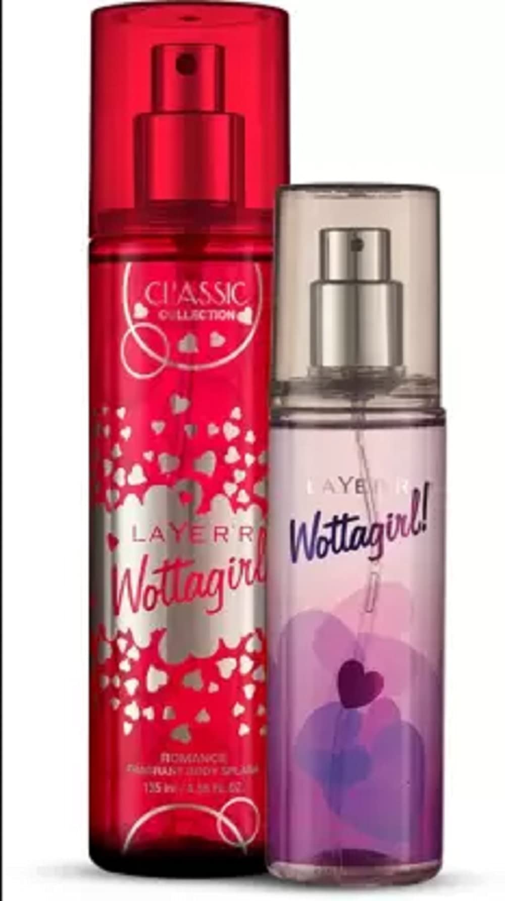 LAYER'R Classic Collection Romance Body Splash 135ml With Secret Crush 60ml Body Spray - For Women (195 ml, Pack of 2)-image-14