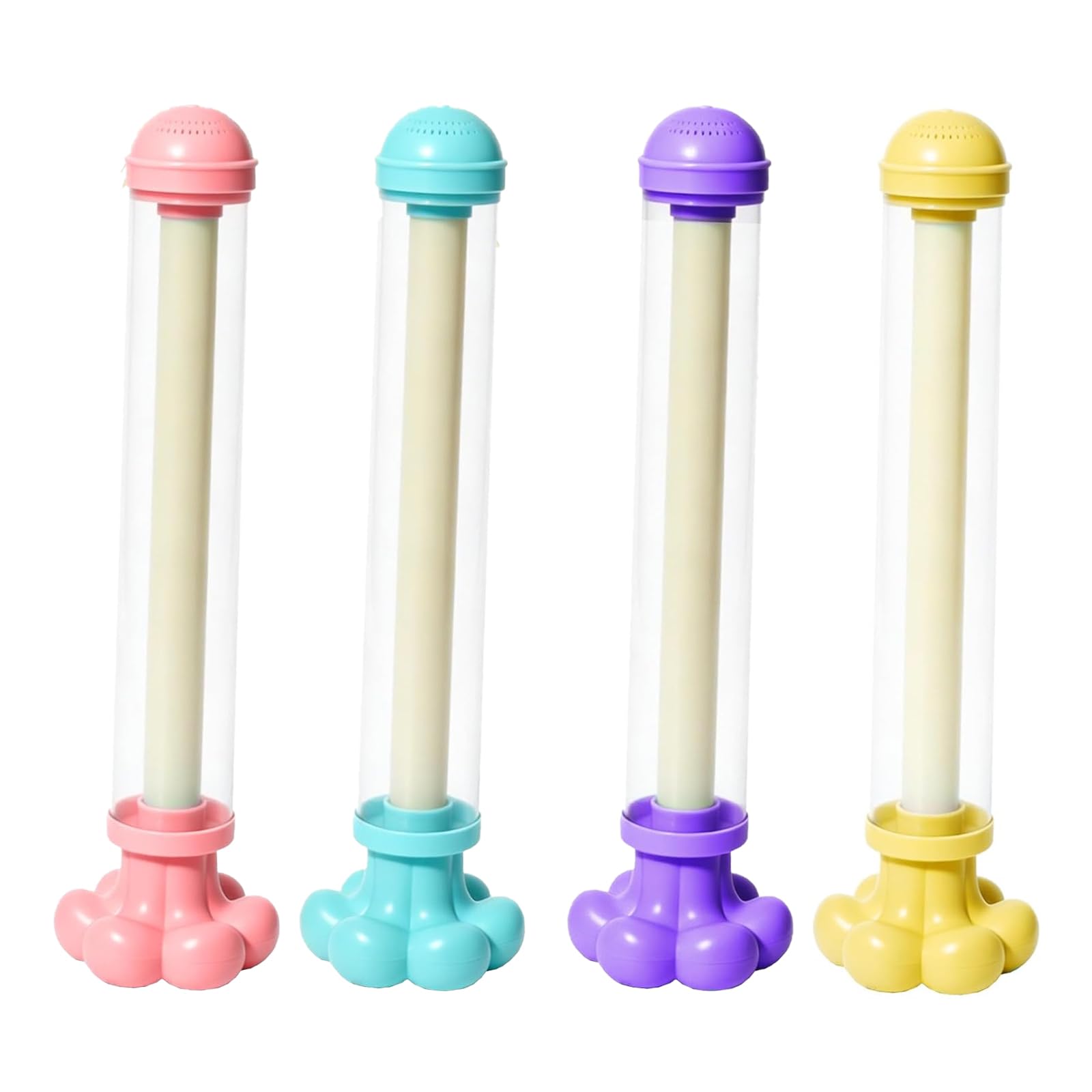 4 Pcs Firework Water Gun, Water Squirter, Firework Style Water Squirter, Pressure Pull-Out Water Guns, Fireworks Water Spray Toys for Outdoor Pool Beach Garden Party Water Toys