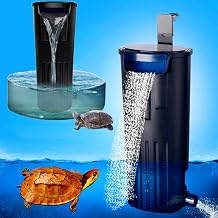 LONDAFISH Mute Turtle Filter Water Submersible Filter For Turtle Tank/Aquarium 600L/H Filtration