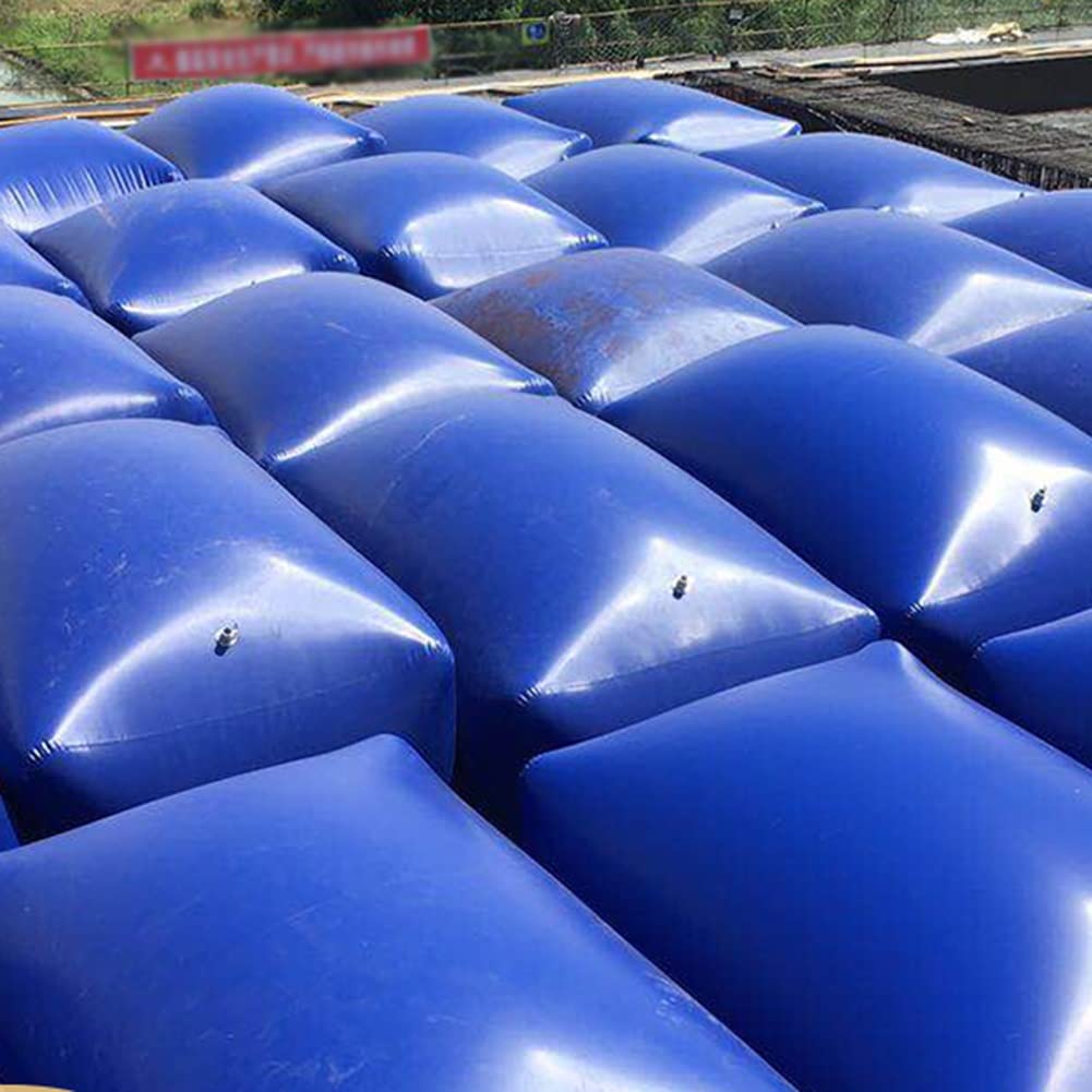 Sacca di stoccaggio dell'acqua, Serbatoi d'acqua pieghevoli Sacca d'acqua morbida resistente alla siccità Serbatoio dell'acqua Resistente alla siccità e antincendio Uso agricolo (Colore : Blu, Dimensi