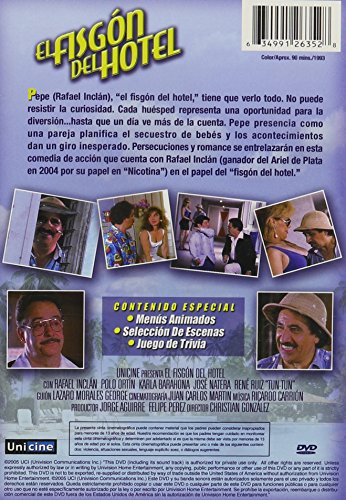 Pelicula Fisgon Del Hotel en DVD importada para reproductores de salon europeos 3
