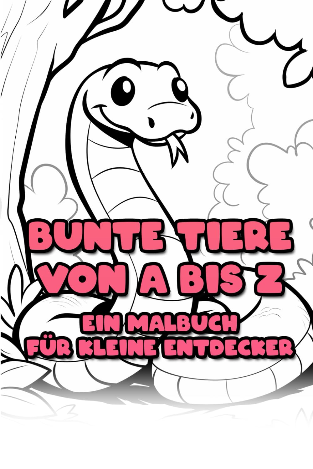 Bunte Tiere von A bis Z: Ein Malbuch für kleine Entdecker