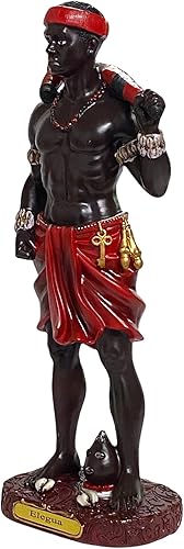 Miniatura 3 de Figura Elegua de 12 pulgadas de estatua de Santeria Potente Yoruba Orisha African God Imagen