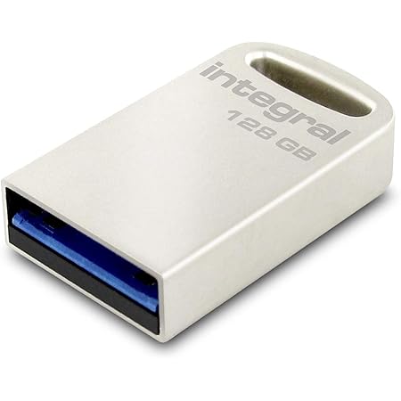Integral 128GB USB Memory 3.0 Flash Drive Fusion Metal Casing up to 200MB/s