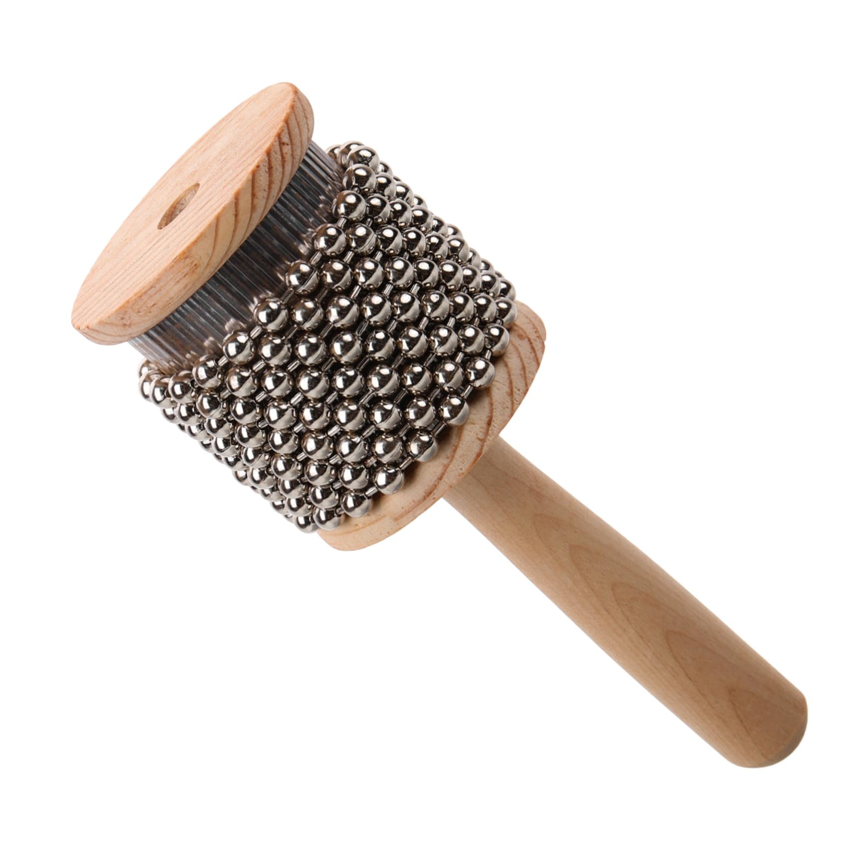 YARNOW 5 Pezzi percussione musicale per giocattoli sensoriali per giocattoli musicali per piccoli strumenti per mini strumento musicale Acciaio inossidabile Beige