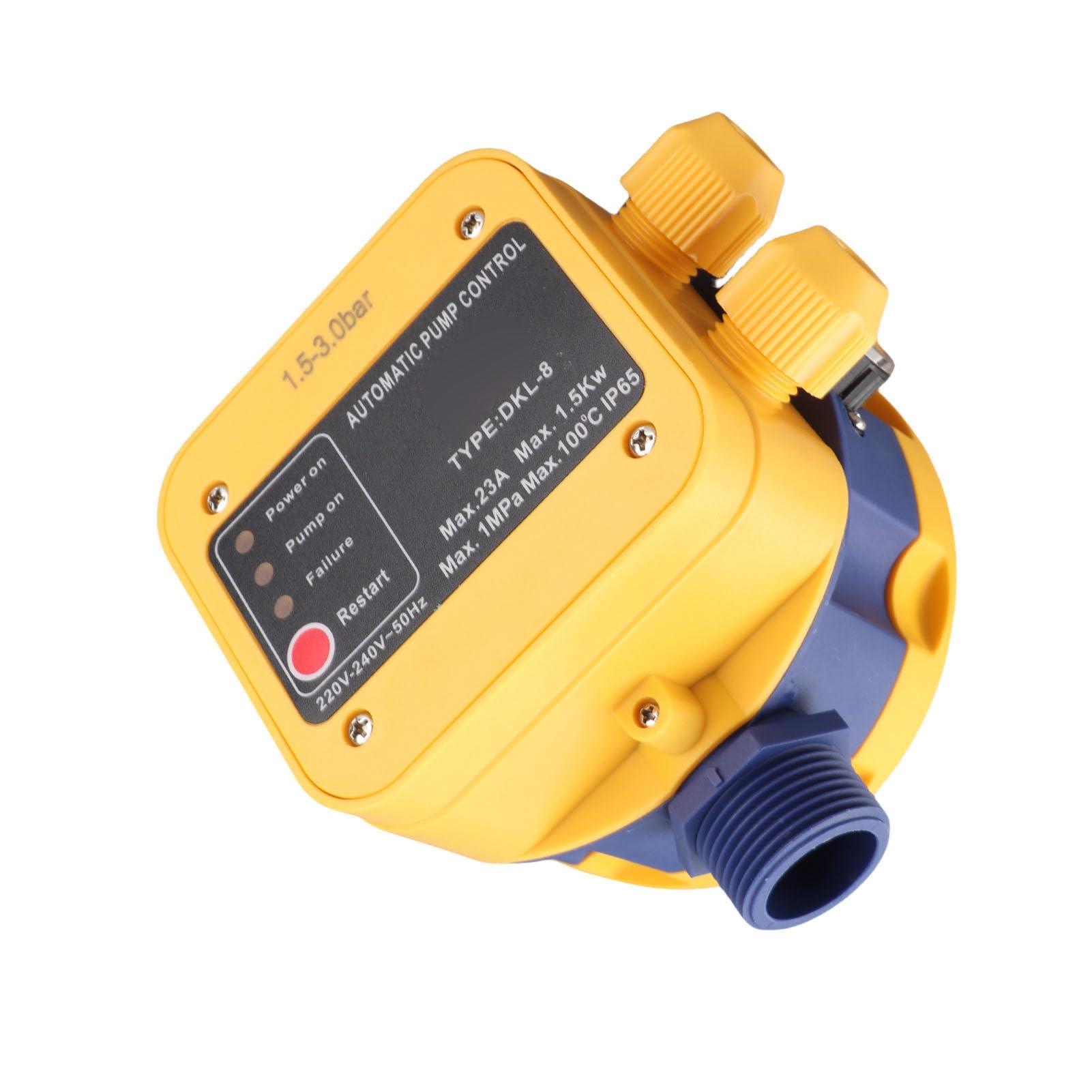 CHICIRIS Contrôleur de Pompe à Eau avec Pressostat électronique, 145PSI