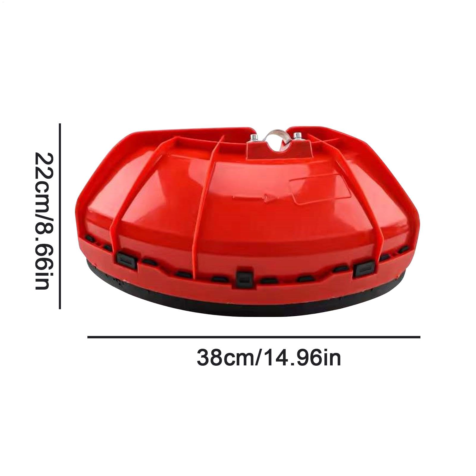 Cubierta para cortacésped, tablero protector de desbrozador, material de nailon, impermeable, multifuncional, protector para el cuidado y control, grande 280 g, pequeño 150 g