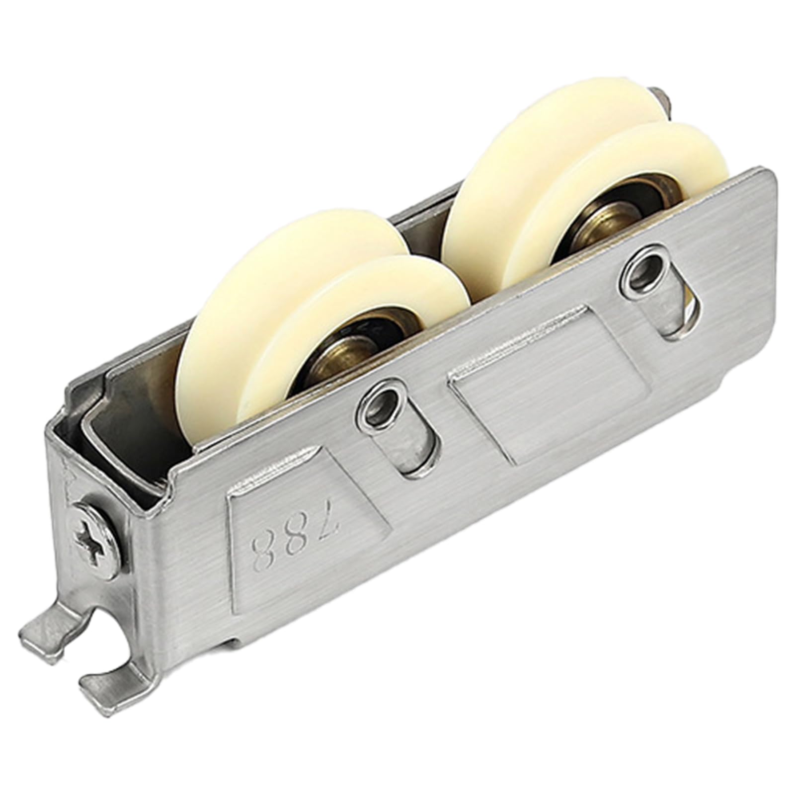 Fentency Nylon Upgrades Window Rollers Sliding Window Pulleys Steel/ Glides Rollers Simple Installation For Sliding Door Glides