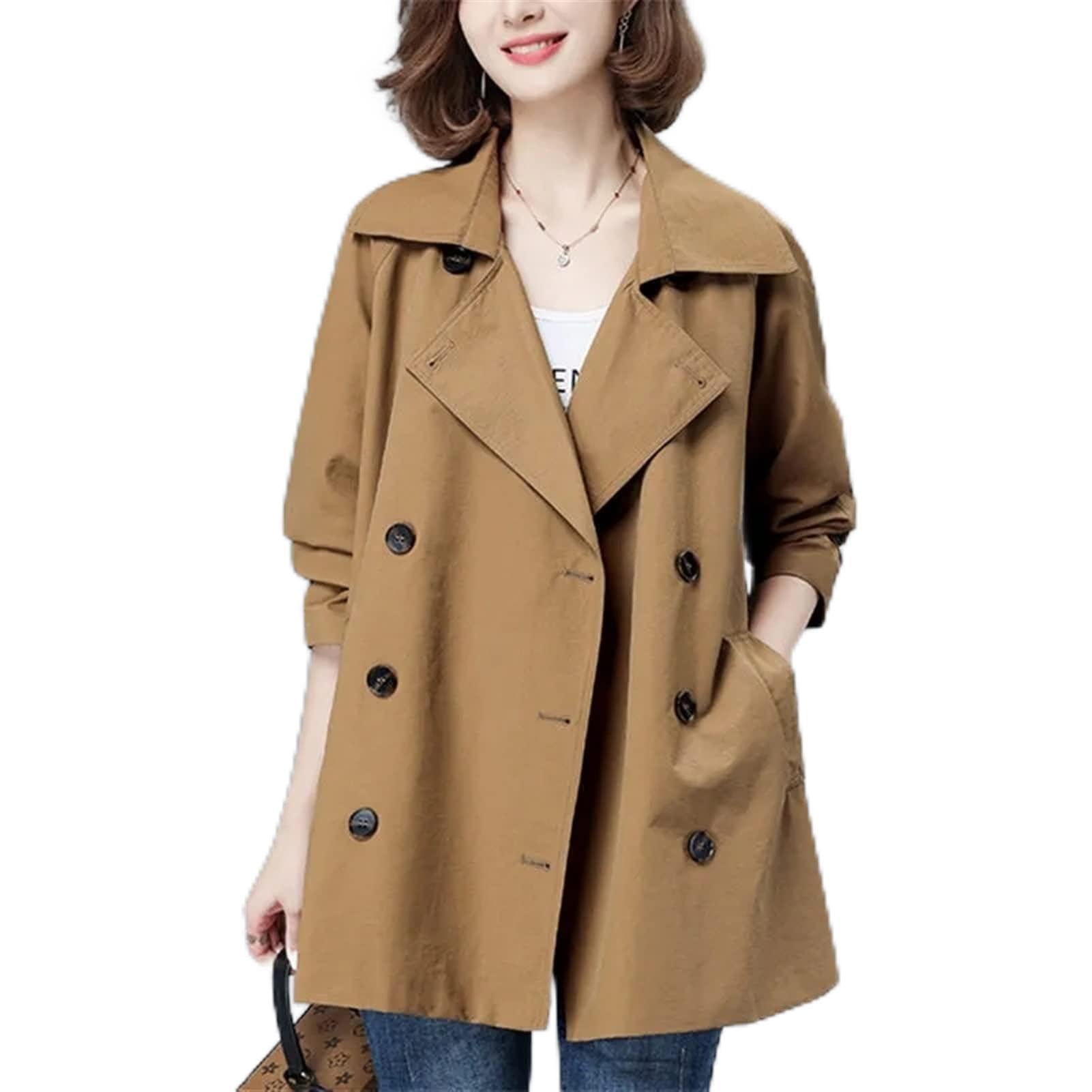 Vêtement Femme Bureau Trench Court Femme Style Coréen Veste
