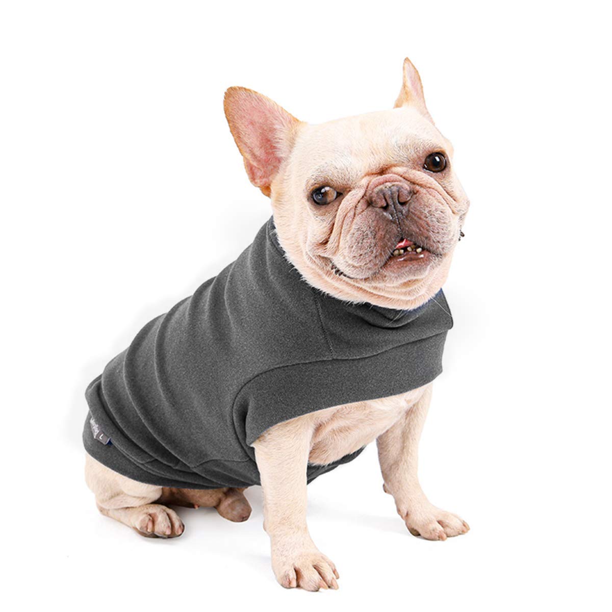 Jersey para Perro Pequeño- Ropa para Perros y Gato Chaleco Suéter para Invierno para Perro Mascotas pequeño y medianos Gris M