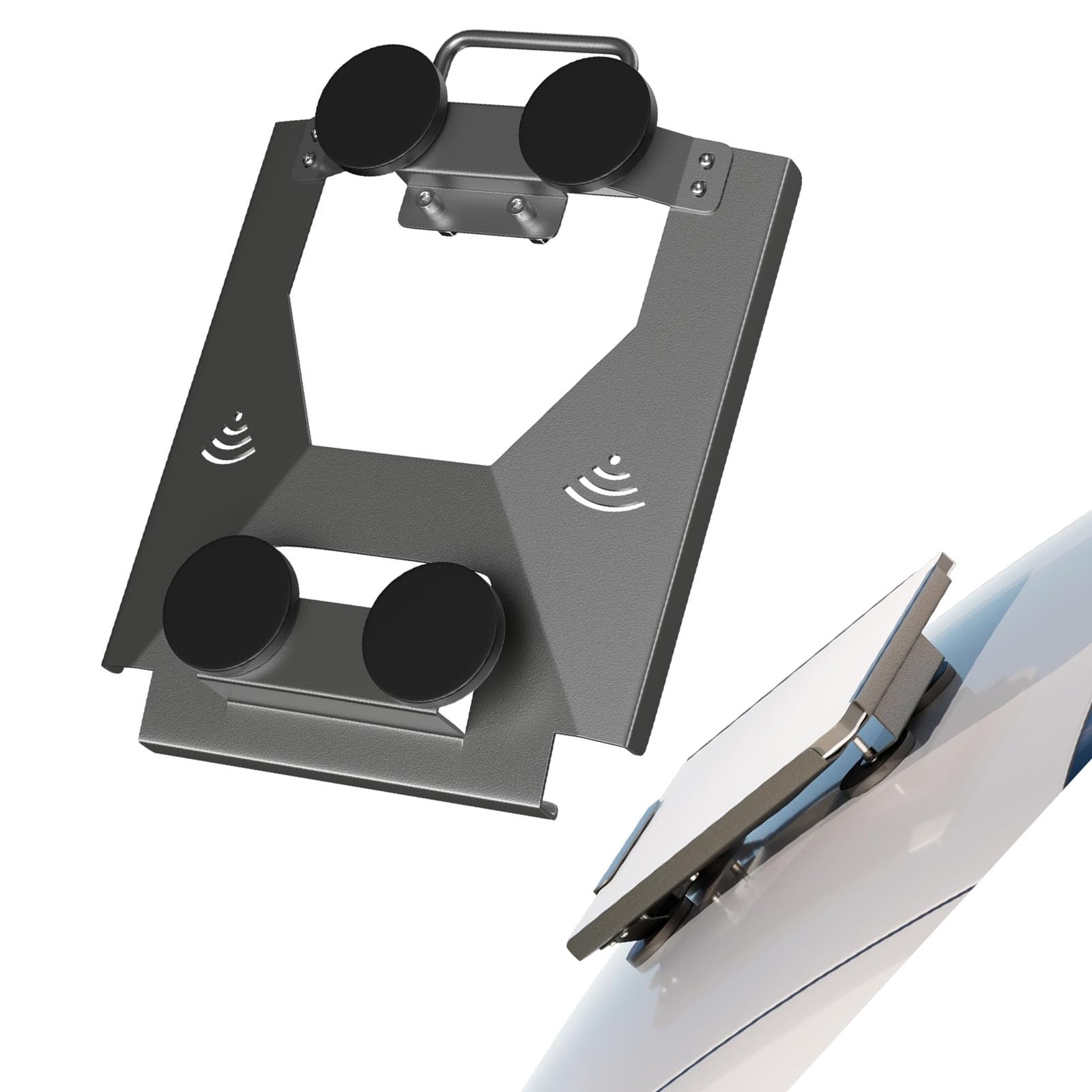 Potente Supporto Magnetico per Tetto del Veicolo Che garantisce stabilità all ' parabolica Esterni in Metallo Durante la Guida Rapida Supporto per trasportabile