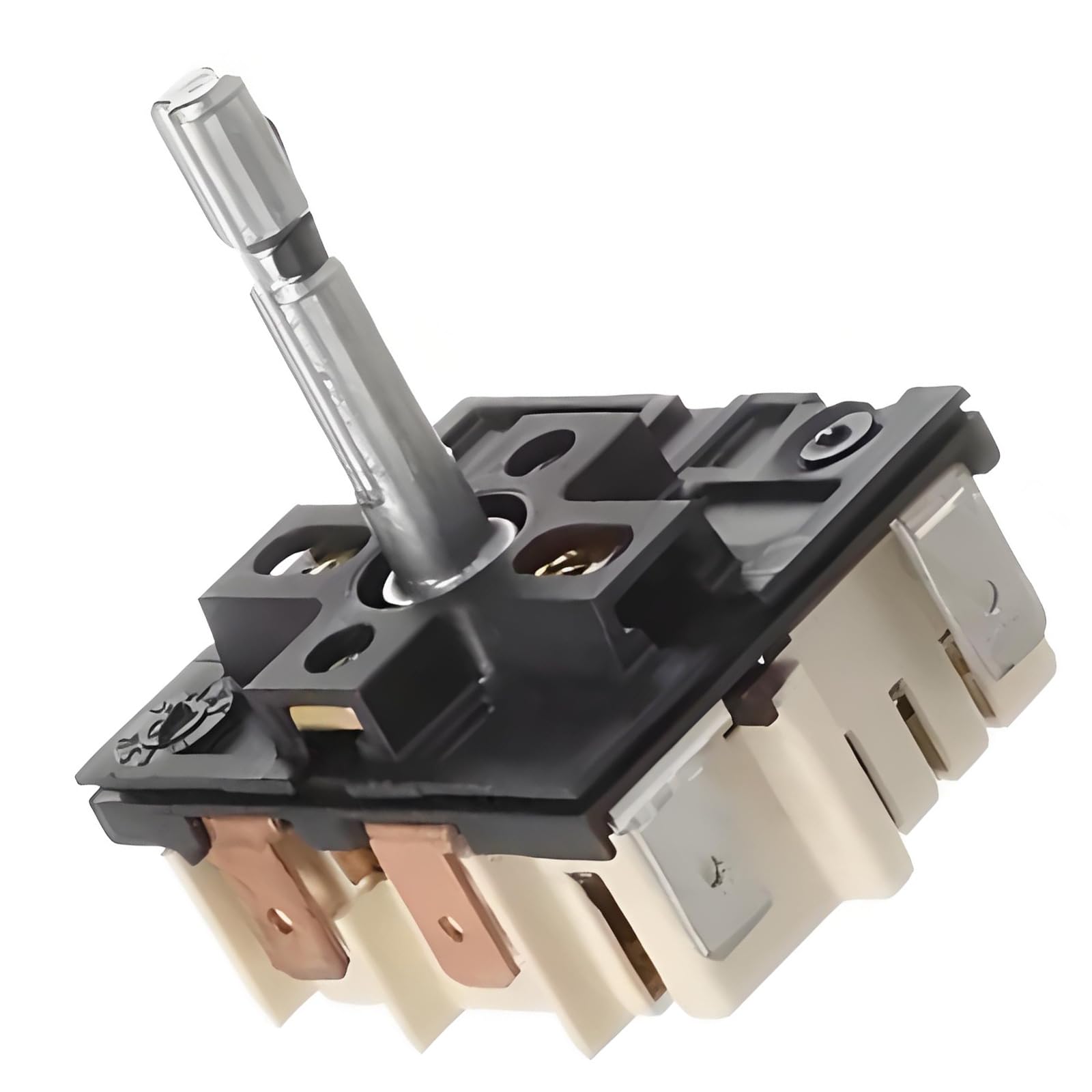 Limtula Easy Installation DG44-01002A 7Pin Cooktop Knob Flame Control Replacement Part for Cooking Accurate Temperature Direct Replacement Stove Control
