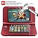 Display Schutz für Nintendo Neue 3DS XL, AFUNTA 4Pcs gehärtetes Glas für Top Screen und HD Clear Crystal PET Film für unteren Bildschirm, 3DS XL Film Zubehör