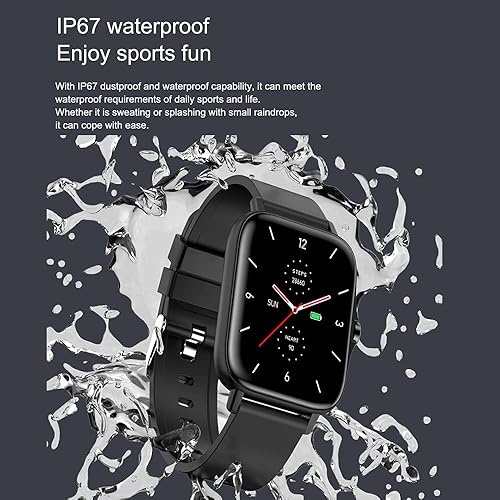 Miniatura 6 de kingneed Reloj inteligente de seguimiento de actividad física, monitor de frecuencia cardíaca, conteo de