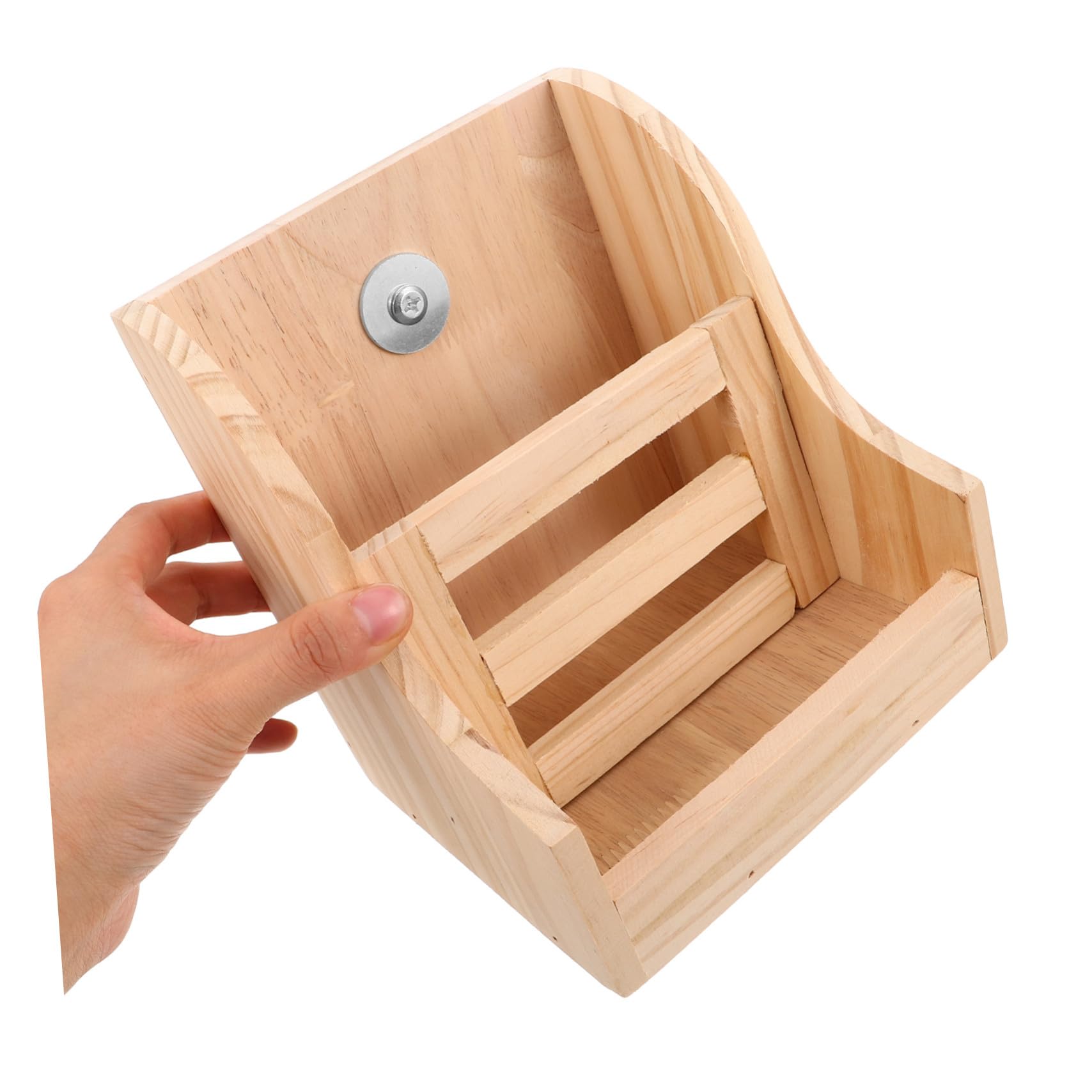 Meerschweinchen Heuraufe 2 in 1 Holzausführung für Kleintiere