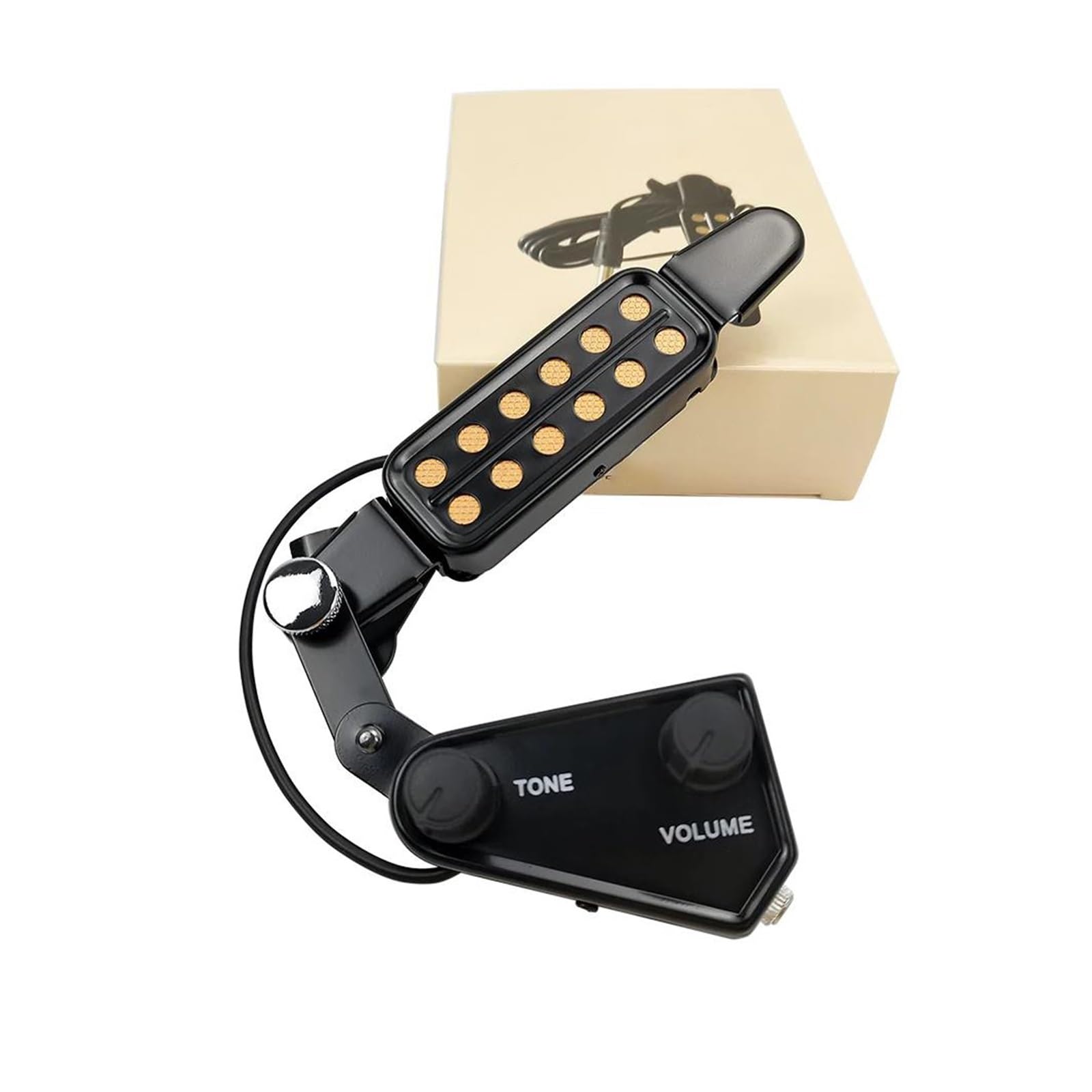 Pickup Per Chitarra Acustica A 12 Fori, Kit Di Amplificatori E Trasduttori Per Chitarra Classica Professionale Pickup professionale per chitarra acustica(3/4)