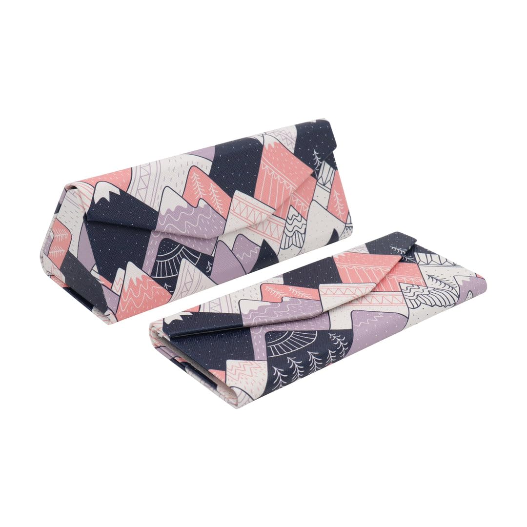 Real Sic Glasses Case for Men and Women - Magnetic Folding Hard Shell Sunglass Holder - Inspired by Activities/Hobbies