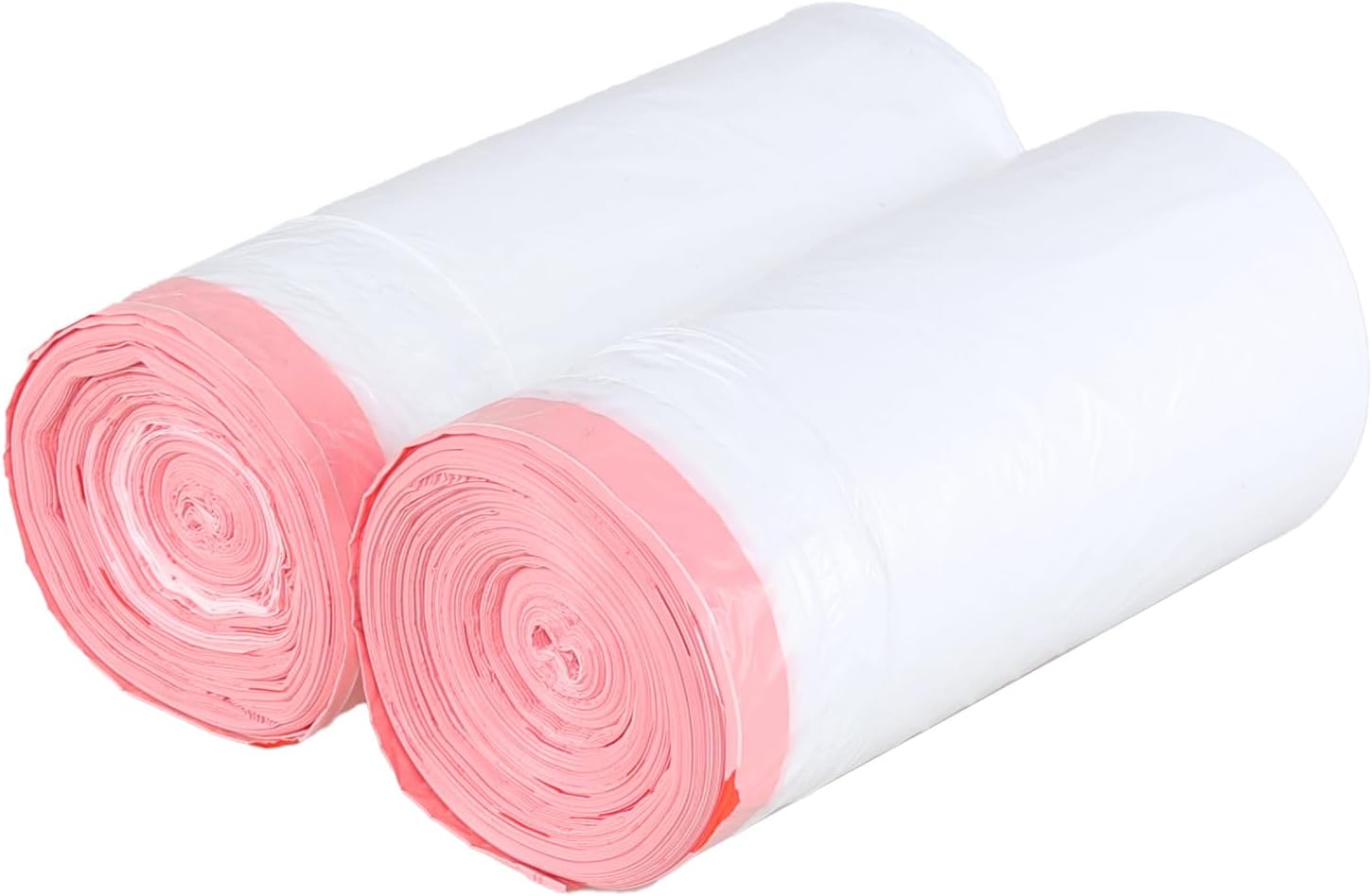 Ggbin 30 Gallon Drawstring Trash Bags, Large White Garbage Bag, 64 Counts