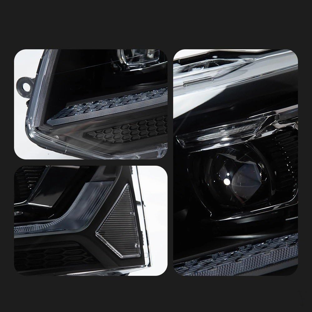 Fari Anteriori per Multivan T5 2010-2015, fari Anteriori, fari diurni a, proiettori, Accessori automobilistici, Gruppo Ottico Anteriore.