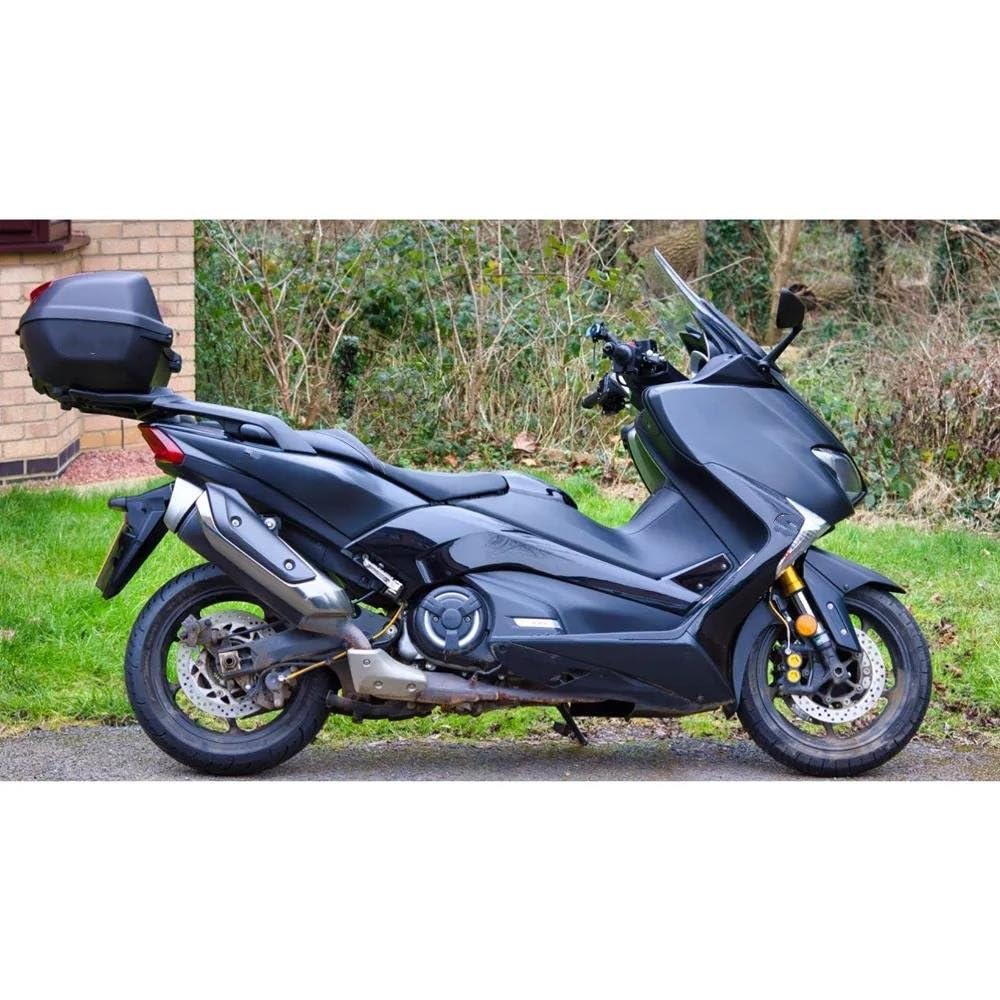 Amazon | バイク用 リアキャリア Tmax 530 用 17-19 シーシーバーと 