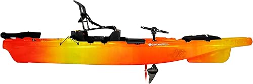 Miniatura 2 de Perception Showdown Sentarse en el kayak de pesca con pedal superior, asiento plegable para silla de césped
