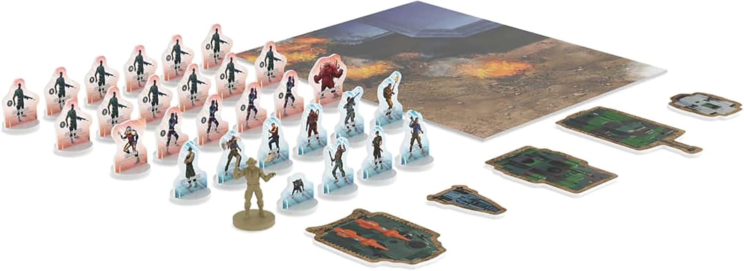 Renegade Game Studios G.I. Joe RPG Sgt Slaughter Limited Edition Accessory Pack with 28mm Miniature & Tactical Maps