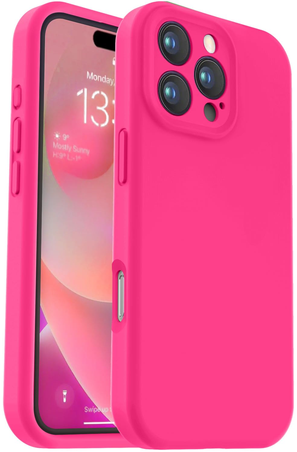 Photo 1 of Vooii iPhone 16 Pro Max Case - Hot Pink