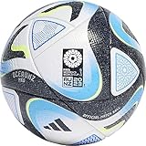100% Polyester adidas Unisex Ball (Thermal-Bonding) Oceaunz Pro Football, Top:White/Collegiate Navy/Bold Blue/Bright Blue Bottom:Lucid Lemon F23/Silver Met., HT9011, 5