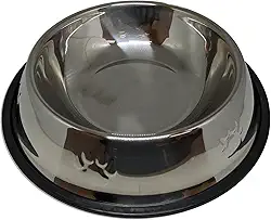 Comedouro 1000ml Inox Tigela Pote Ração Água Cão Grande