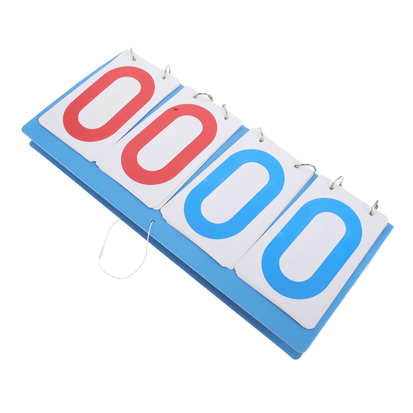 KICHOUSE Sports Scoreboard 4- Flipper for Volleyball Billiards Portable Easy to Read