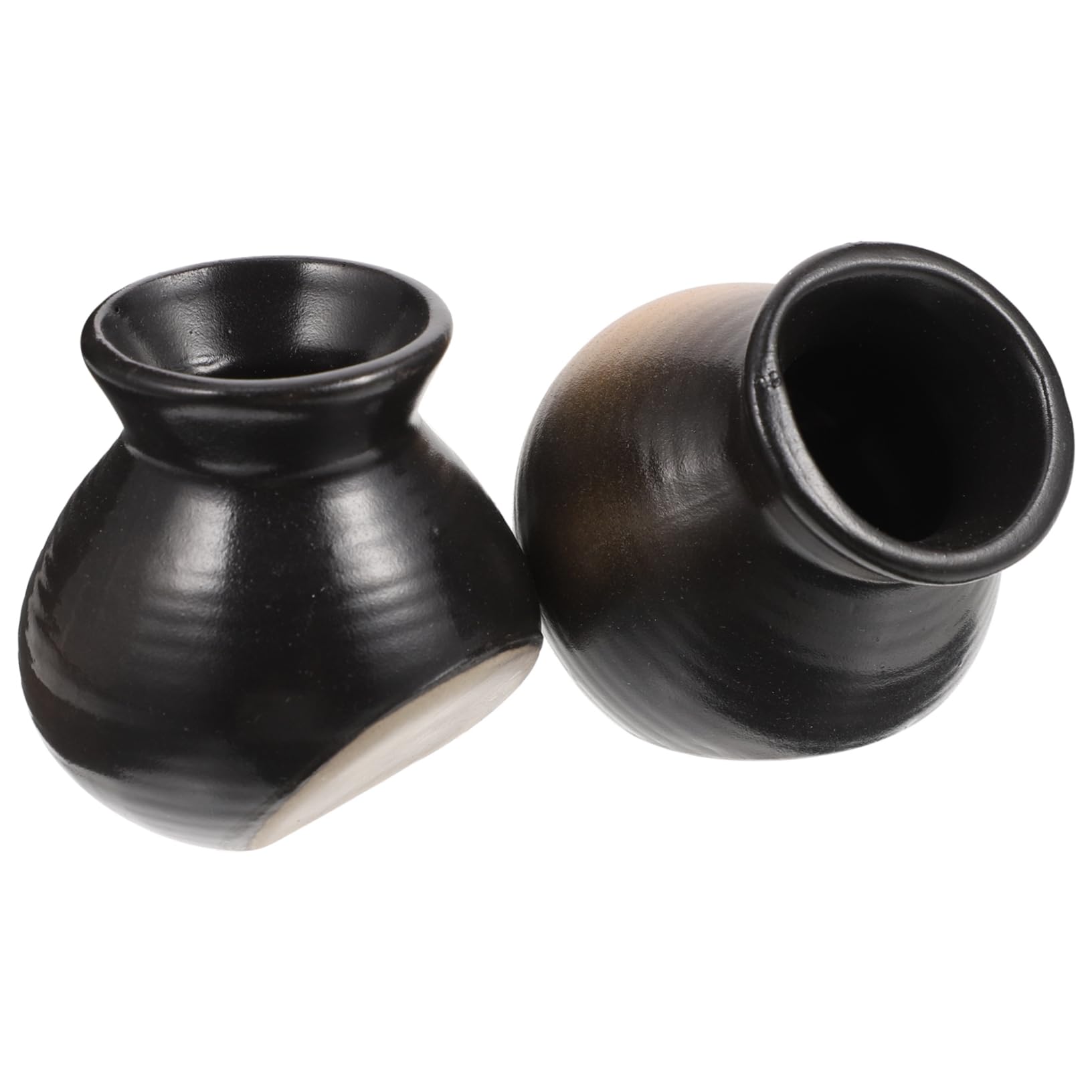 NAMOARLY 2Pcs Dry Ice Cups Stylish Japanese Design for Table Decor Versatile Use as Sushi Plate Decorative Holder and Convenient for Home Hotel Settings