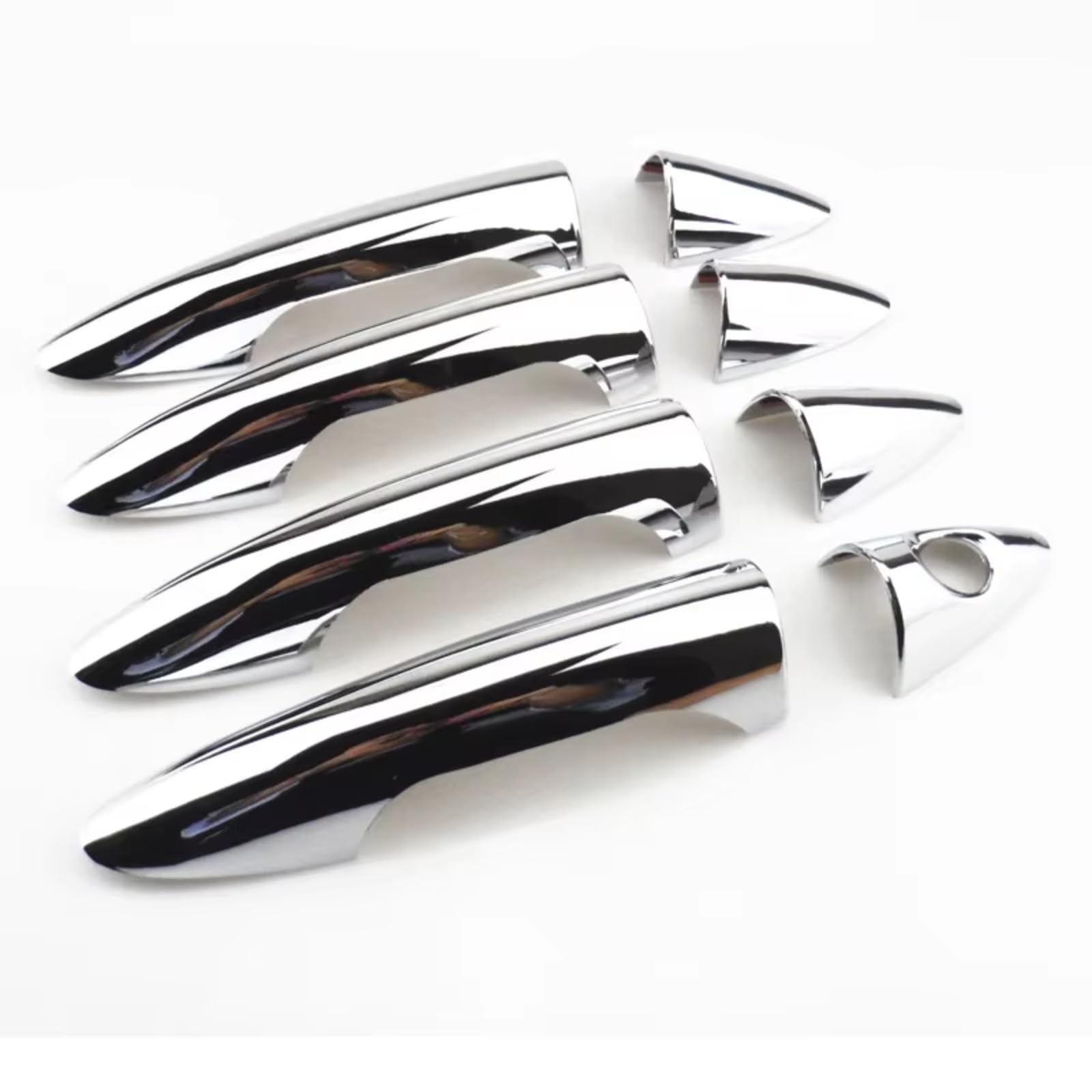 Rcuihgfb One Color Door Handle Shell Compatible With For Solaris For Verna I25 2011-2016 Car Exterior Door Handle Cover Trim Styling Set