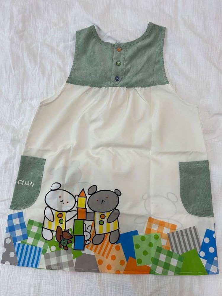 美品☆学研エプロンセット　保育士 Amazon.co.jp: 学研 エプロン 保育士 こぐまちゃん エプロン