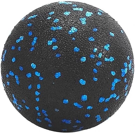 Mini foam roller y balón de masaje para viaje miniatura 3