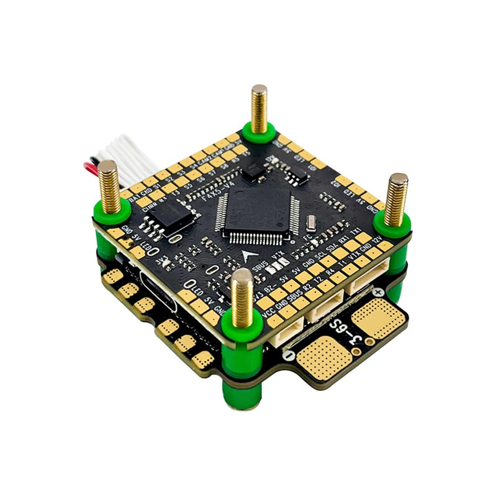 F460 V4 FPV Stack FC&ESC F405 V4 Contrôleur de Vol 60A AM32 3-6S ESC pour Drone de Course FPV